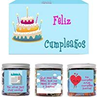 Los mejores  - SMARTY BOX Caja Regalo Caramelos y Gominolas Cumpleaños Hombre y Mujer- Pareja- Amigos- Cesta Golosinas Chuches Dulces…